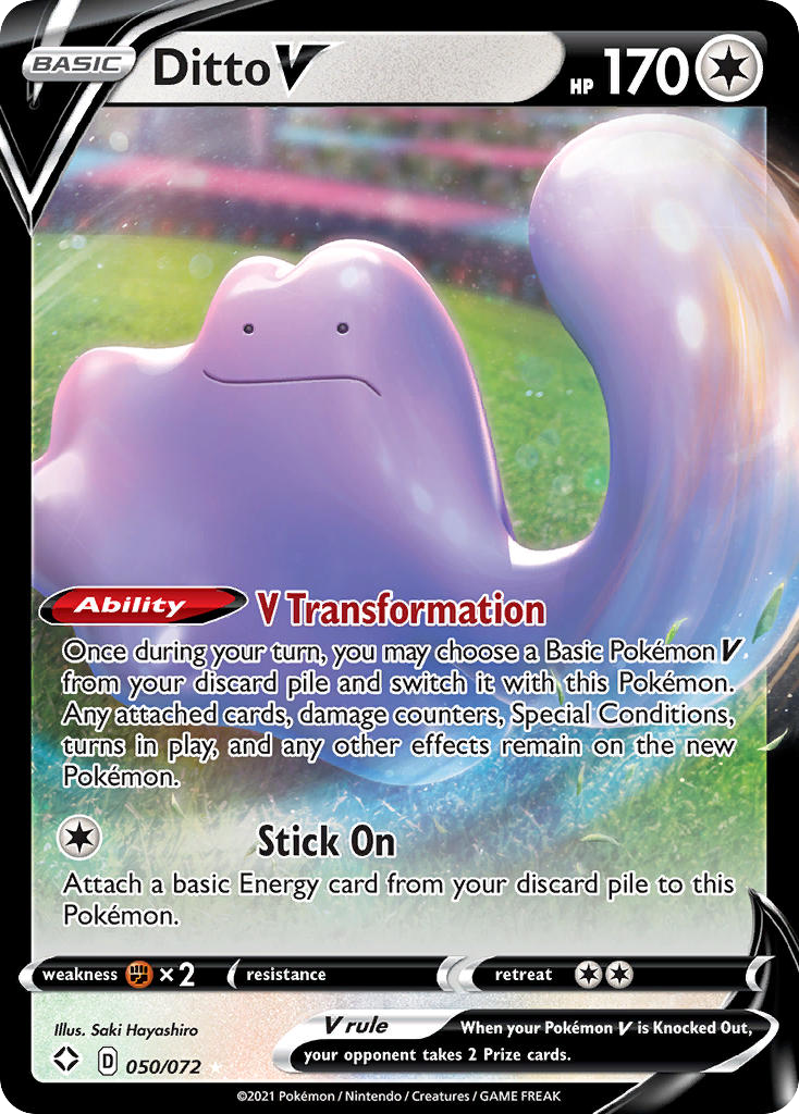 Ditto V 050/072 Shining Fates