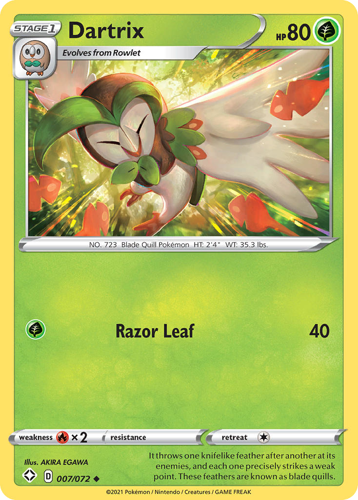 Dartrix 007/072 Shining Fates