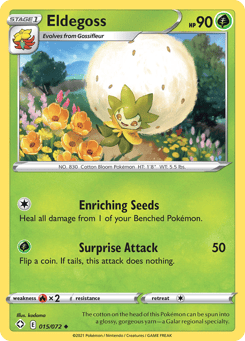 Eldegoss 015/072 Shining Fates