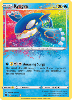 Kyogre 021/072 Shining Fates