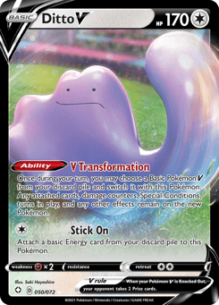 Ditto V 050/072 Shining Fates