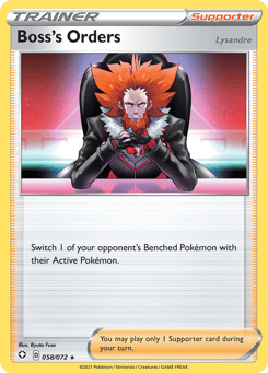 Boss's Orders 058/072 Shining Fates