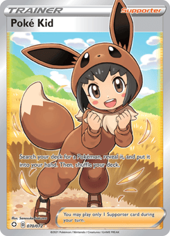 Poké Kid 070/072 Shining Fates