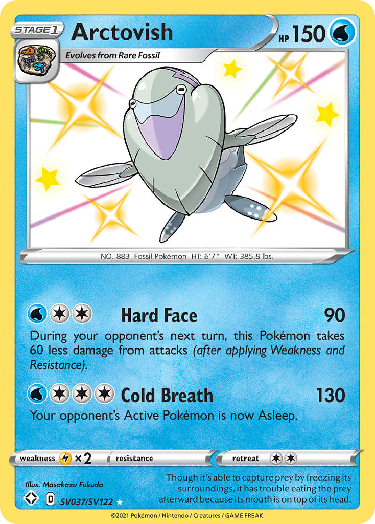 Arctovish SV037/SV122 Shining Fates Shiny Vault