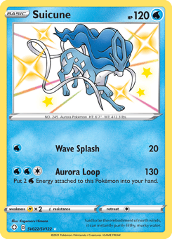 Suicune SV022/SV122 Shining Fates Shiny Vault