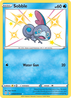 Sobble SV025/SV122 Shining Fates Shiny Vault
