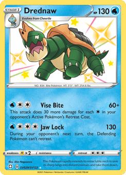 Drednaw SV029/SV122 Shining Fates Shiny Vault