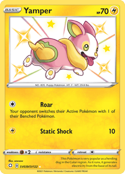 Yamper SV039/SV122 Shining Fates Shiny Vault