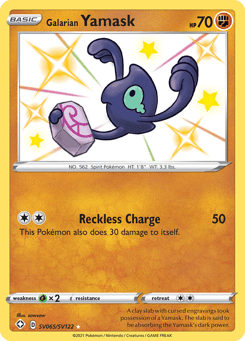 Galarian Yamask SV065/SV122 Shining Fates Shiny Vault