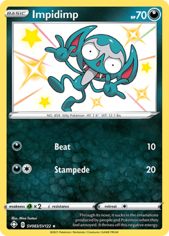 Impidimp SV083/SV122 Shining Fates Shiny Vault