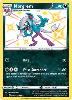 Morgrem SV084/SV122 Shining Fates Shiny Vault