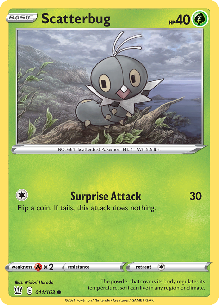 Scatterbug 011/163 Battle Styles
