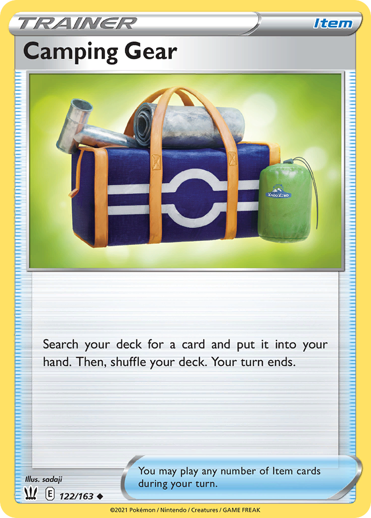 Camping Gear 122/163 Battle Styles