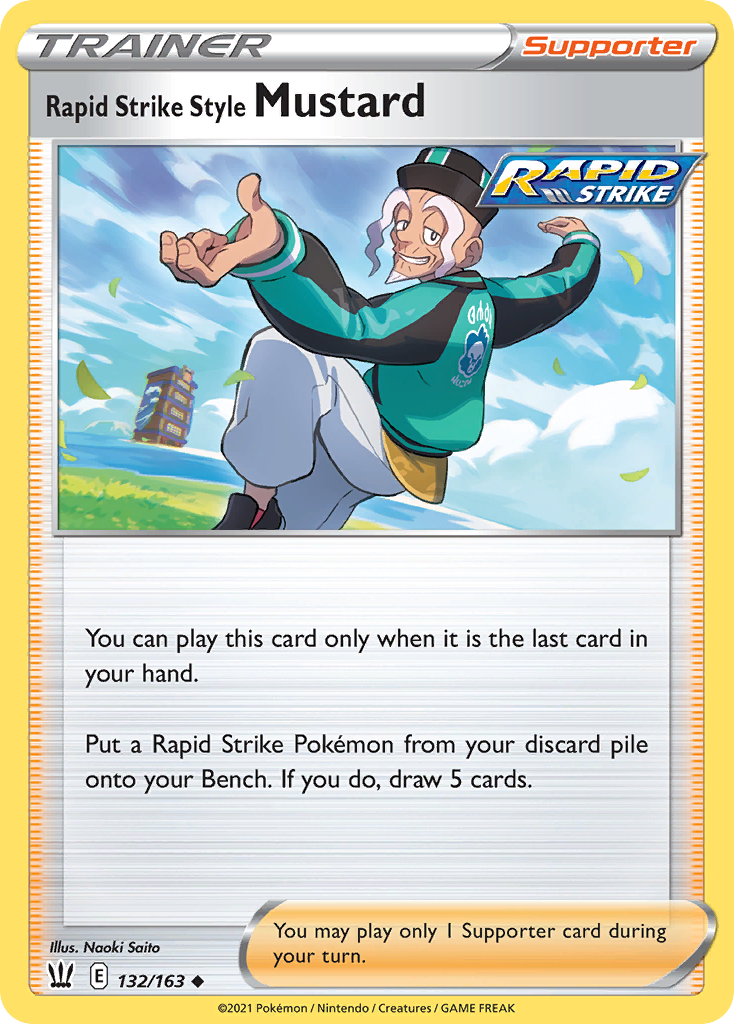 Rapid Strike Style Mustard 132/163 Battle Styles