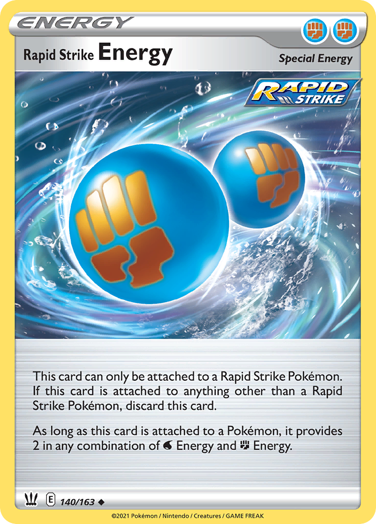 Rapid Strike Energy 140/163 Battle Styles