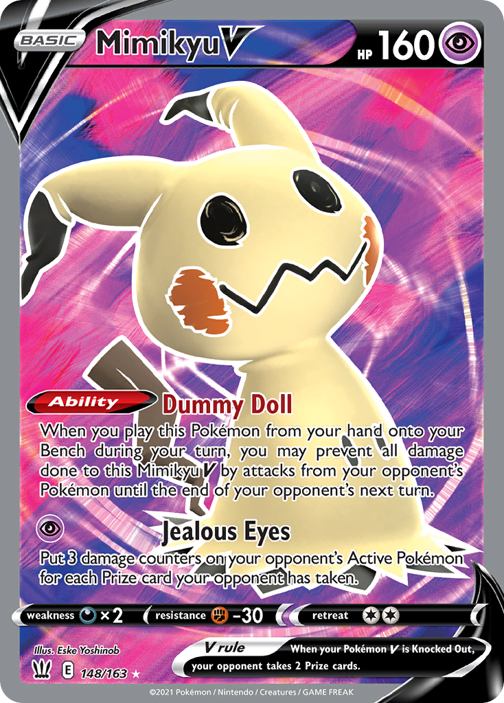 Mimikyu V 148/163 Battle Styles