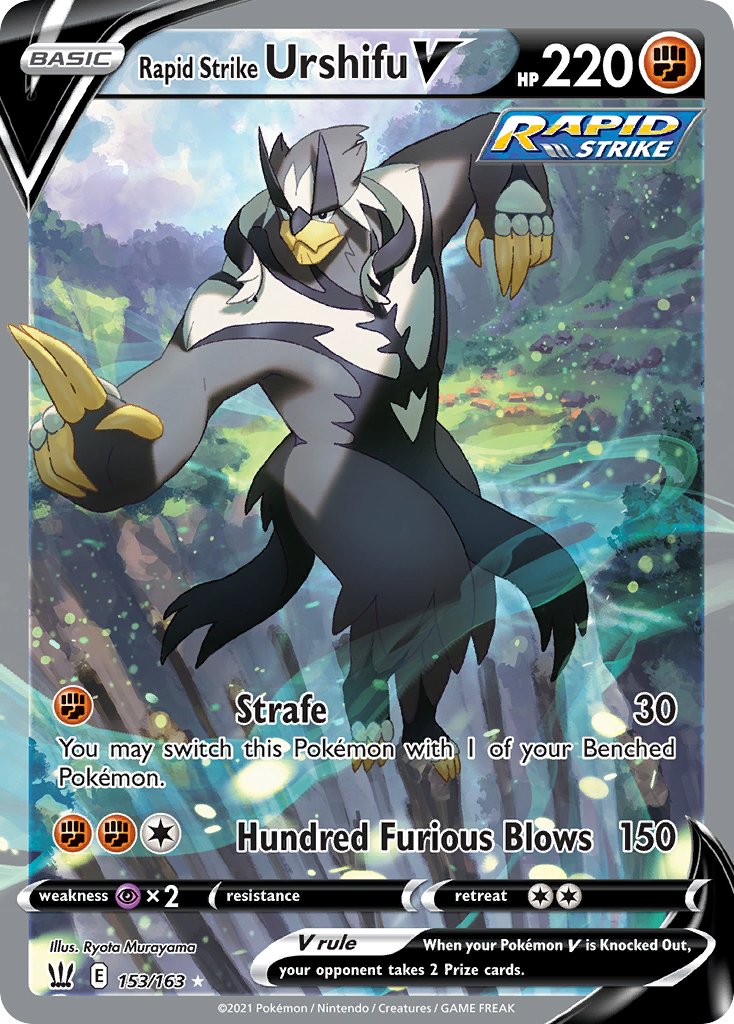 Rapid Strike Urshifu V 153/163 Battle Styles