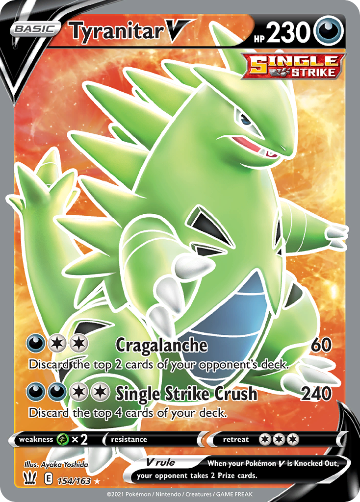 Tyranitar V 154/163 Battle Styles