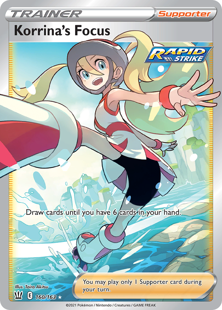 Korrina's Focus 160/163 Battle Styles