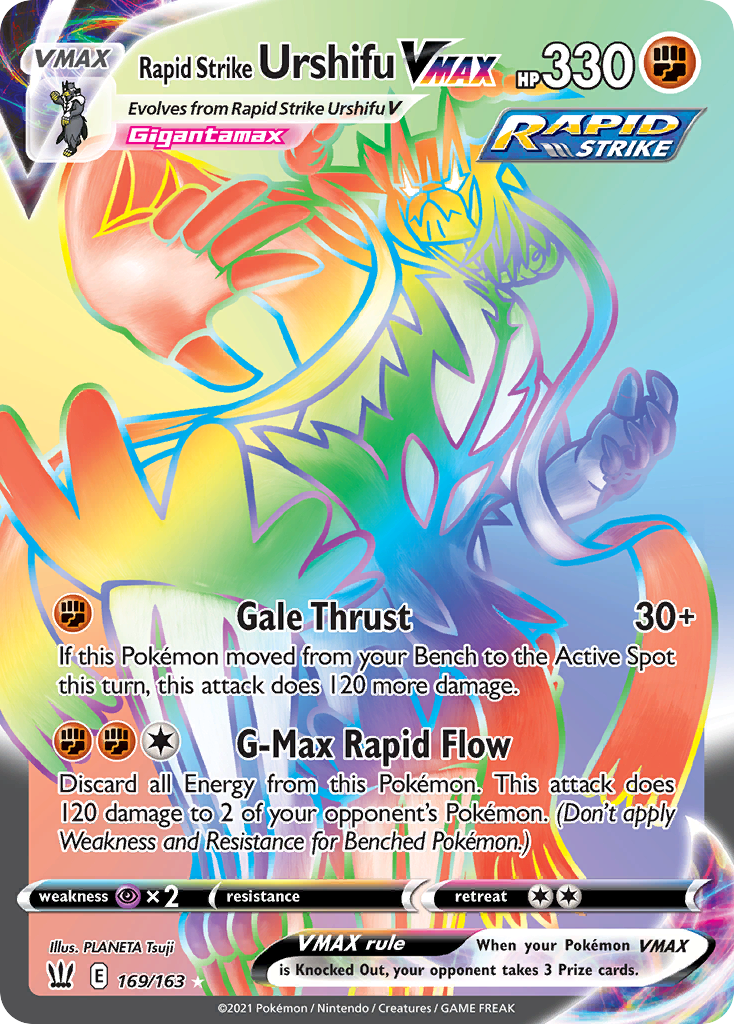 Rapid Strike Urshifu VMAX 169/163 Battle Styles