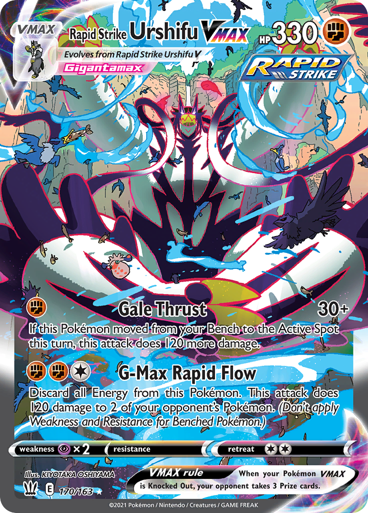Rapid Strike Urshifu VMAX 170/163 Battle Styles