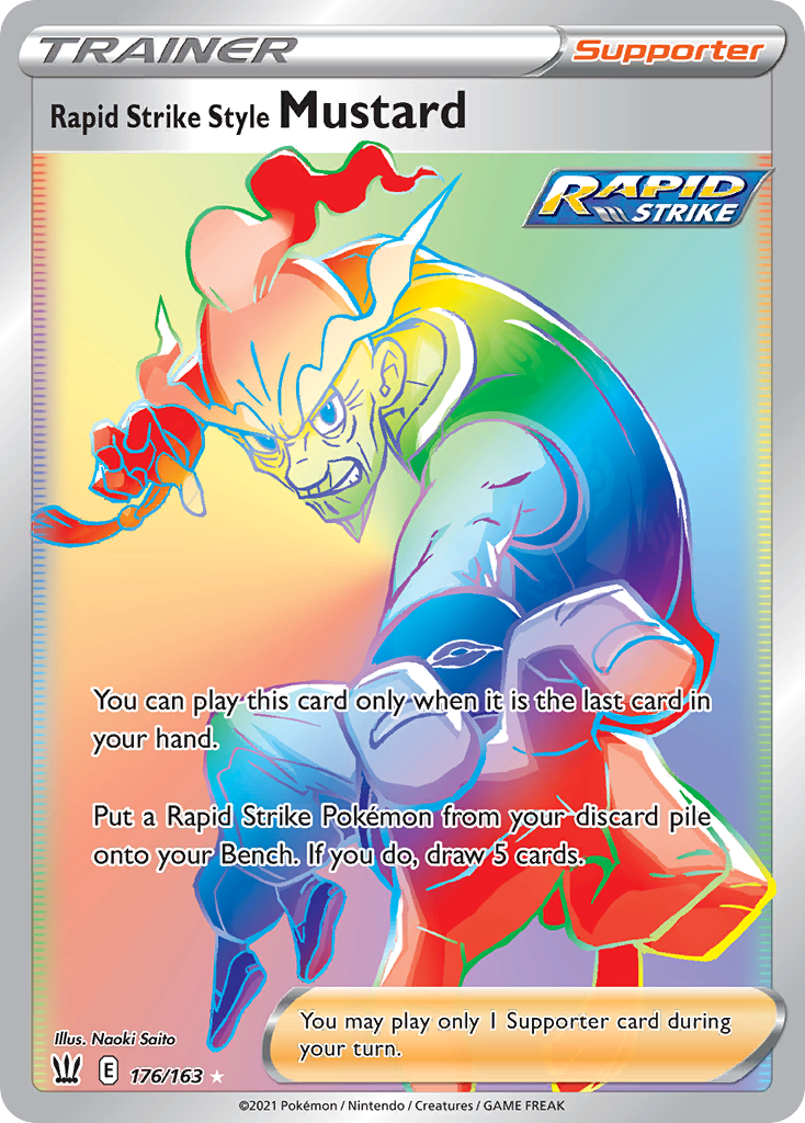 Rapid Strike Style Mustard 176/163 Battle Styles