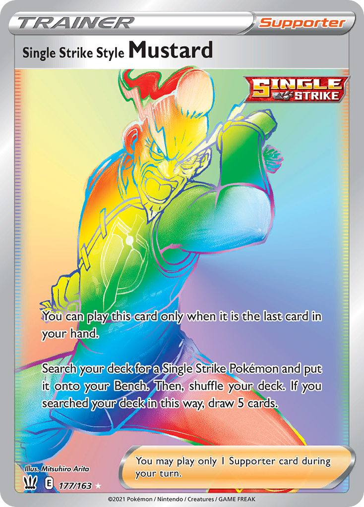 Single Strike Style Mustard 177/163 Battle Styles