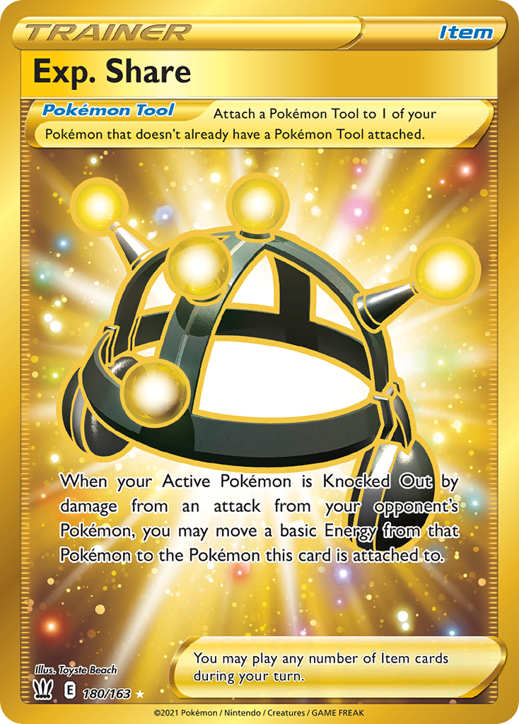 Exp. Share 180/163 Battle Styles