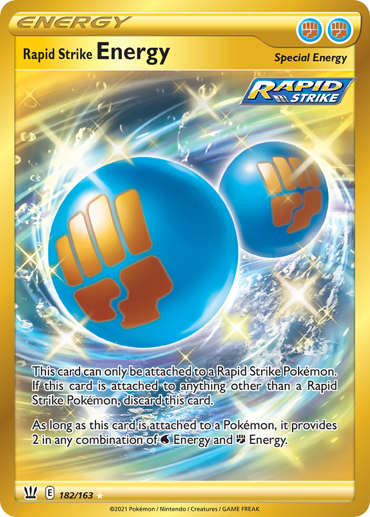 Rapid Strike Energy 182/163 Battle Styles