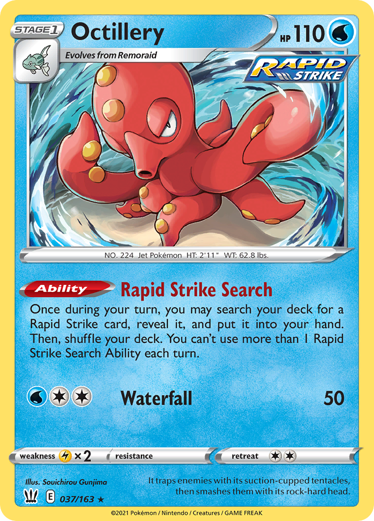 Octillery 037/163 Battle Styles