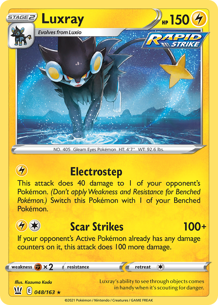 Luxray 048/163 Battle Styles