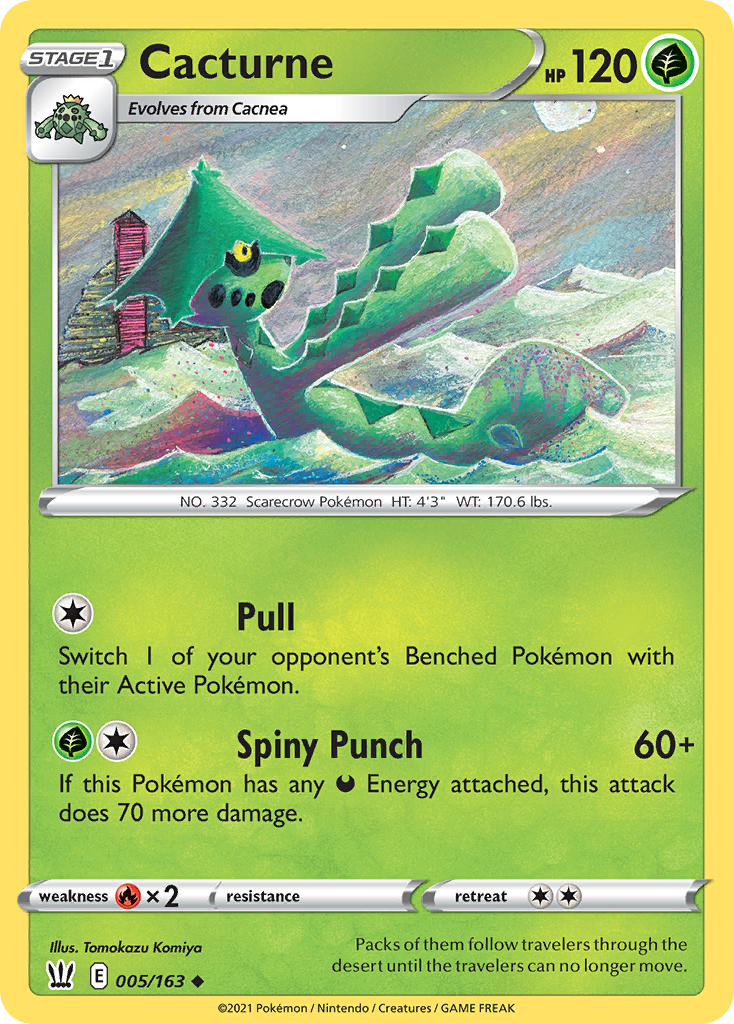 Cacturne 005/163 Battle Styles