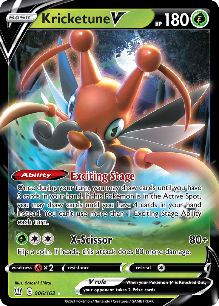 Kricketune V 006/163 Battle Styles