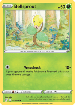 Bellsprout 001/163 Battle Styles