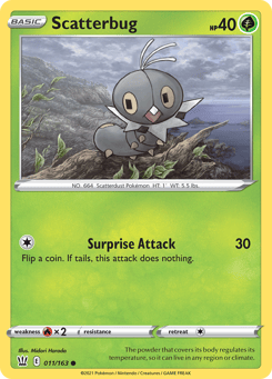 Scatterbug 011/163 Battle Styles
