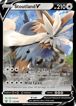 Stoutland V 117/163 Battle Styles