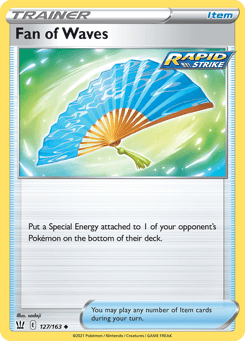 Fan of Waves 127/163 Battle Styles