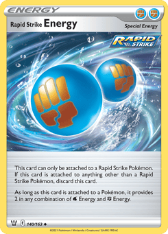 Rapid Strike Energy 140/163 Battle Styles