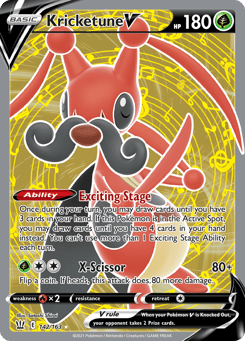 Kricketune V 142/163 Battle Styles