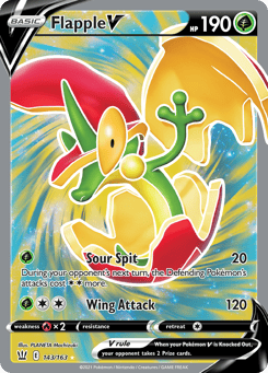 Flapple V 143/163 Battle Styles