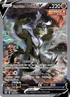 Single Strike Urshifu V 151/163 Battle Styles