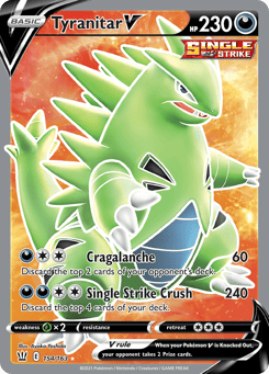 Tyranitar V 154/163 Battle Styles