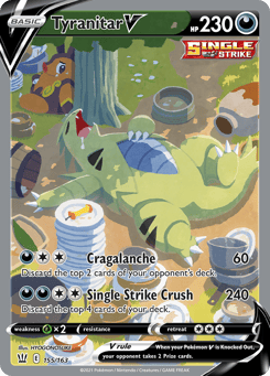 Tyranitar V 155/163 Battle Styles