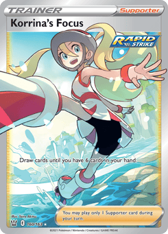 Korrina's Focus 160/163 Battle Styles