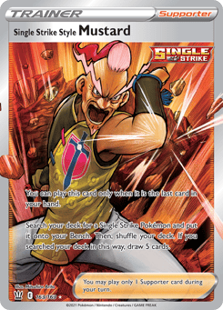 Single Strike Style Mustard 163/163 Battle Styles