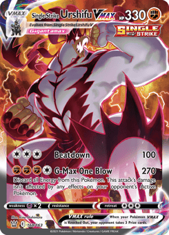 Single Strike Urshifu VMAX 168/163 Battle Styles