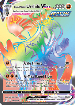 Rapid Strike Urshifu VMAX 169/163 Battle Styles