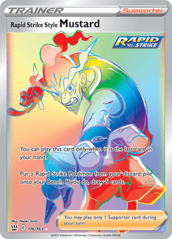 Rapid Strike Style Mustard 176/163 Battle Styles