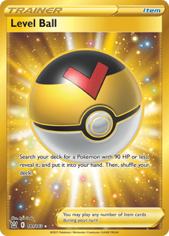 Level Ball 181/163 Battle Styles