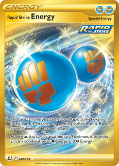 Rapid Strike Energy 182/163 Battle Styles